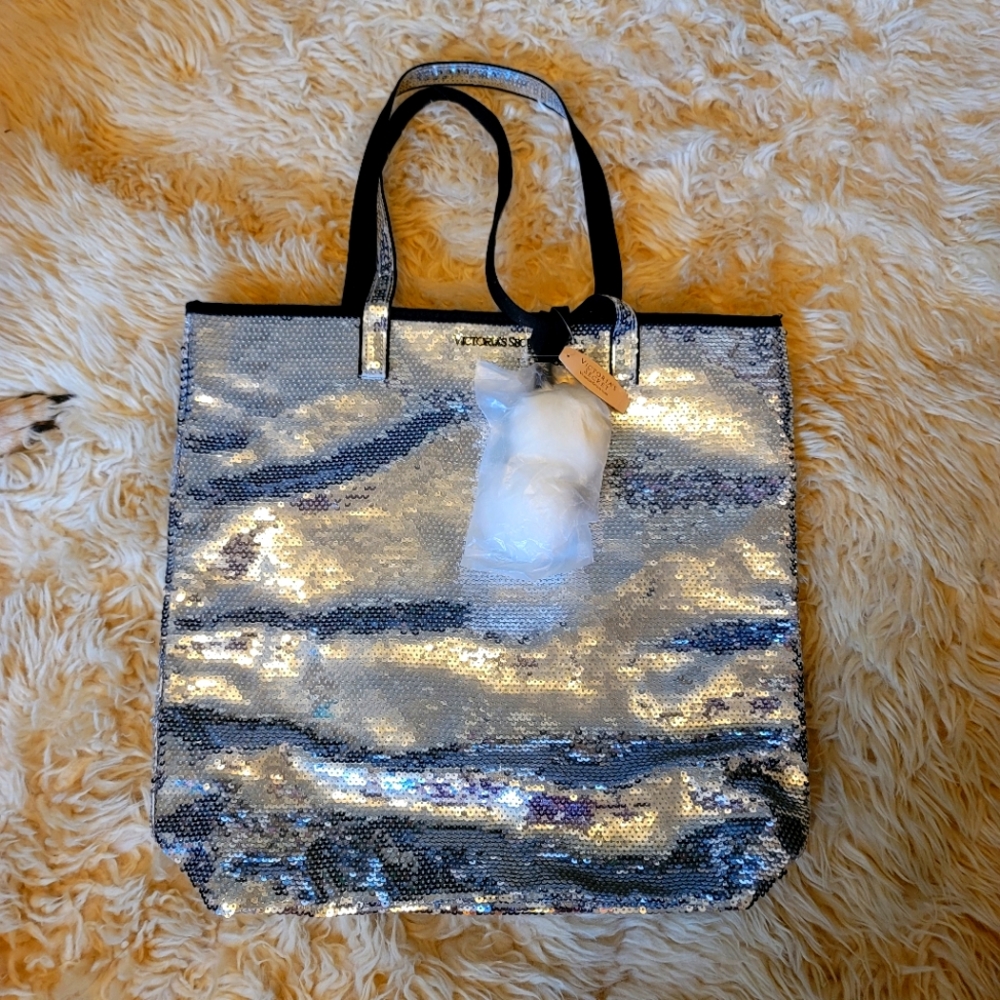 Glitter sparkle Victoria's secret bag